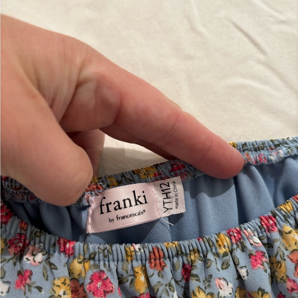 Frankie by Francesca’s girls size 12 jumpsuit